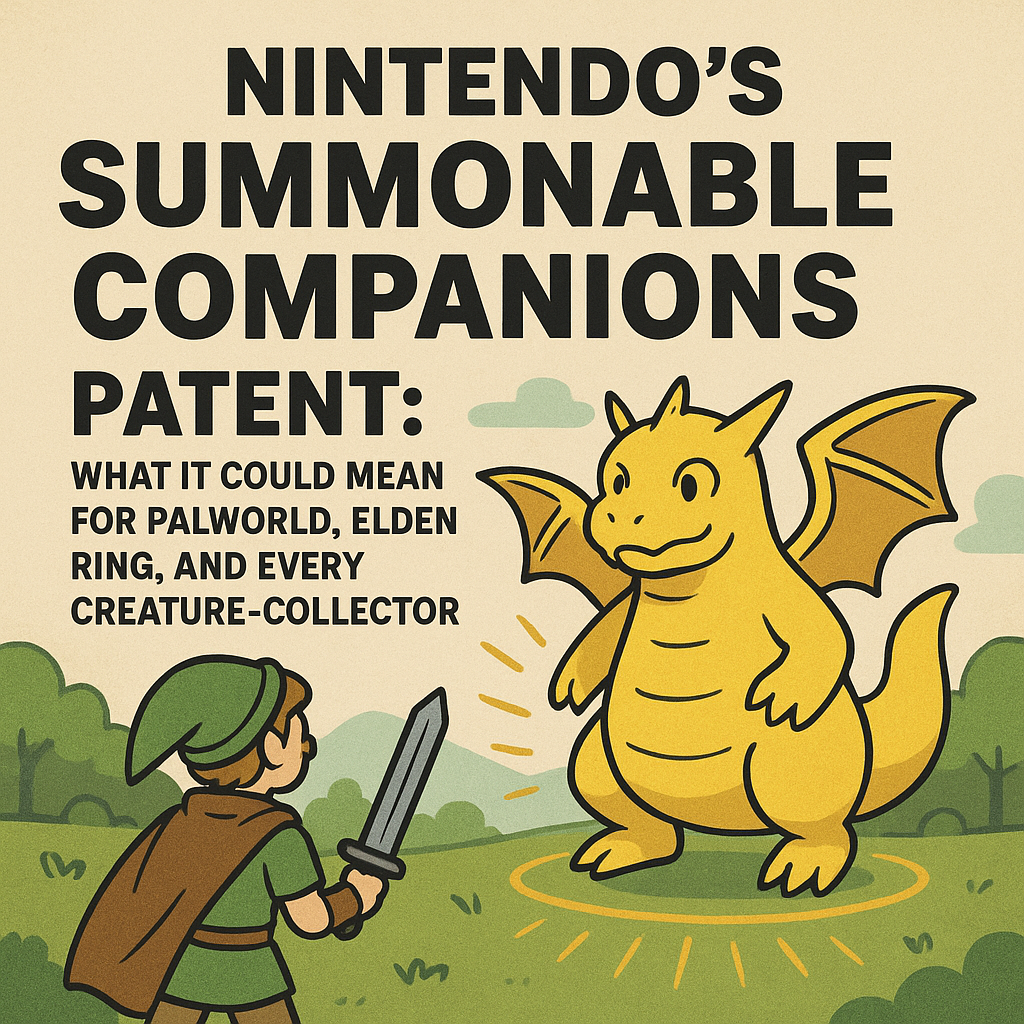 Nintendo’s “Summonable Companions” Patent: What It Could Mean For Palworld, Elden Ring: And Every Creature-Collector
